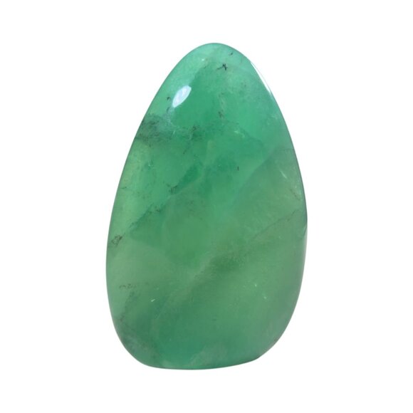 Fluorite Freeform Polished Green Stone Crystal Mineral‎ 4.75 In Tall Decor China - Picture 3 of 6
